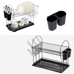 Narrow Simple Style Bowl Drying And Draining Storage Rack
