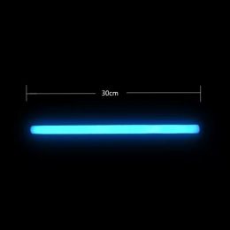 Outdoor Lighting Props For The Aid Concert, Large Fluorescent Sticks (Option: 30cm blue 6pieces)