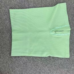 Women's Fashion Slim Fit High Waist Hip Lift Stretch Tight Yoga Shorts (Option: S-Light Green)