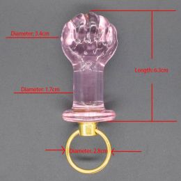 Men's And Women's Fashion Minimalist Glass Massage Tools (Option: A)