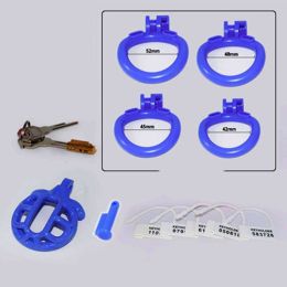 Men's Fashion Small Turtle-shaped Resin Chastity Lock (Option: Blue-Short)
