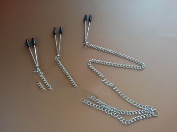 Couple Products Toy Bimodal Breast Clip (Option: A)