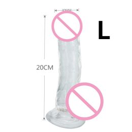 Men's Strap-on Realistic Dildo Pants for Men Double Dildos With Rings Man Strapon Harness Belt Adult Games Sex Toys (Style: GS33-L)