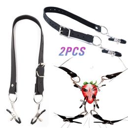 Labia Spreader Clip Nipple Clitoris Clamps BDSM Bondage Kit Adult Games Vagina Stimulator G-Spot Massage Sex Toys For Women 18+ (Color: 1)
