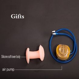 Inflatable Doll Toys Sex Aircraft Cup men Pocket pussy real vagina Male masturbator Stroker soft silicone Artificial Women Toys (Style: 1)