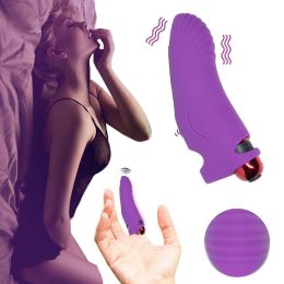Finger Vibrator Clitoral Vagina Vibe G-spot Massager Women Masturbation Sex Toy LGBT friendly (Color: pink)