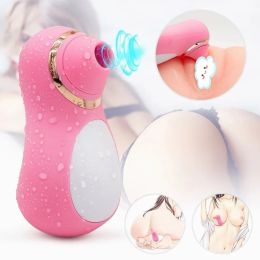 Intense Suction Clitoral Stimulator Female Massager Pink Estimulador Feminino De Seios E ClitÃ³ris 10 Velocidades vibradoras femininos (Color: pink)