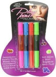 Play Pen Edible Body Paint 4 Pack (SKU: HO2162)