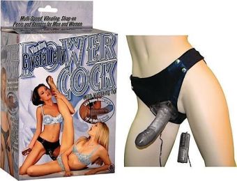 Strap-On Power Cock Smoke (SKU: NW1673-2)