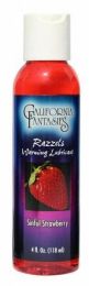 Razzels Strawberry Warming Lube 4 oz (SKU: CFRSS04)