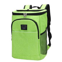 Outdoor Backpack Large Capacity Picnic Bag (Color: green)
