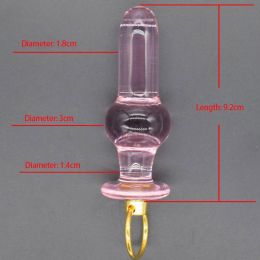 Men's And Women's Fashion Minimalist Glass Massage Tools (Option: C)