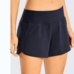 Women's Fashion Wardrobe Malfunction Avoiding Running Training Workout Pants (Option: Black-L)
