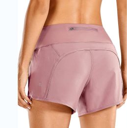 Women's Fashion Wardrobe Malfunction Avoiding Running Training Workout Pants (Option: Pink-L)