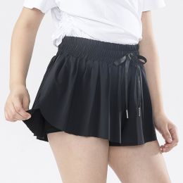 Children's Fashion Simple Solid Color Pocket Sports Shorts (Option: Black-M)