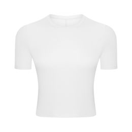 Elastic Breathable Fitness Yoga Wear (Option: White-12)